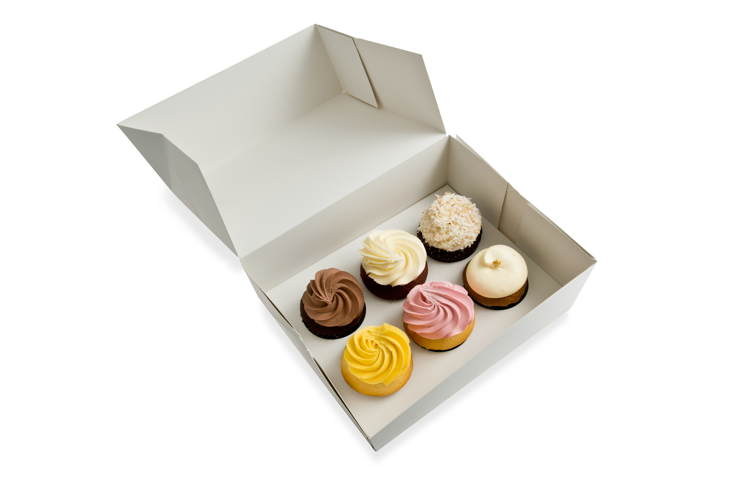 Four/Six Cupcake / Bakery Box No Insert POP Solutions Inc.