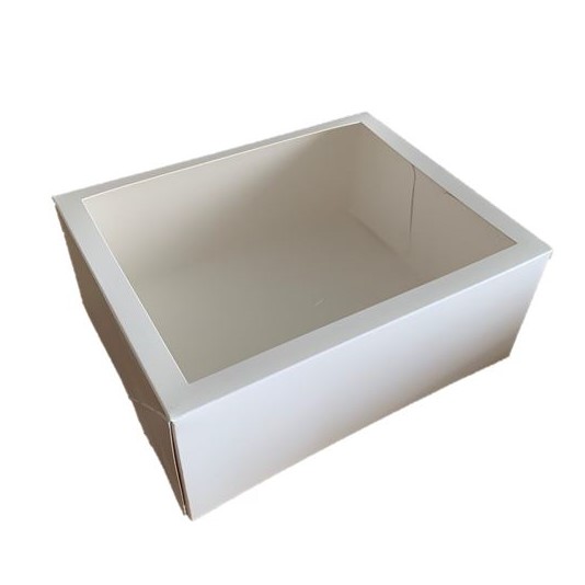 10″ X 8″ X 4″ BAKERY BOX (WINDOW) – NO INSERT