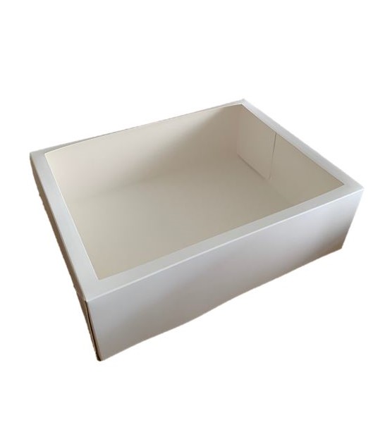 12.75″ X 9.75″ X 4″ BAKERY BOX (WINDOW) – NO INSERT