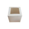 4″ X 4″ X 4″ BAKERY BOX (WINDOW) – NO INSERT 2nd Photo