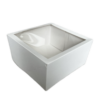 Square White 8 x 8 – angle