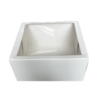 Square White 8 x 8 – front